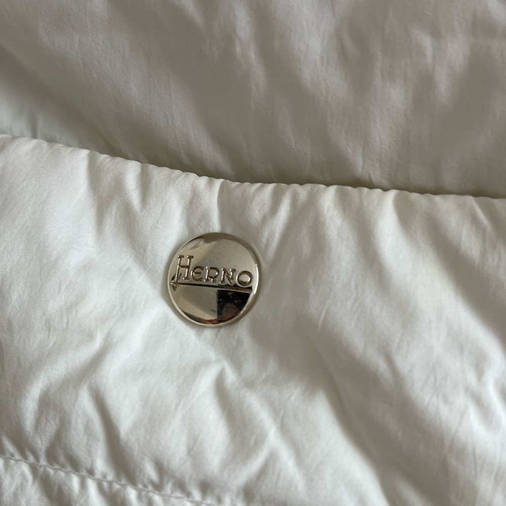 Herno Reversible Down Jacket Zipper Pockets Circl… - image 6